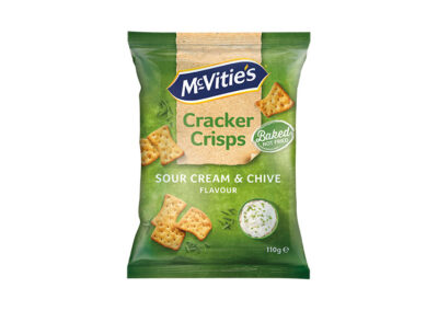 McVitie’s Cracker Crisps Sour Cream and Chive 110g