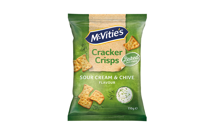 McVitie's Cracker Crisps Sour Cream and Chive Flavour 110g